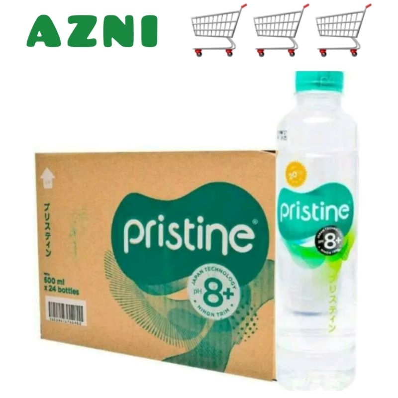 

pristine 8.6+ Air Mineral 1 Dus Karton 600 ml X 24 Pcs