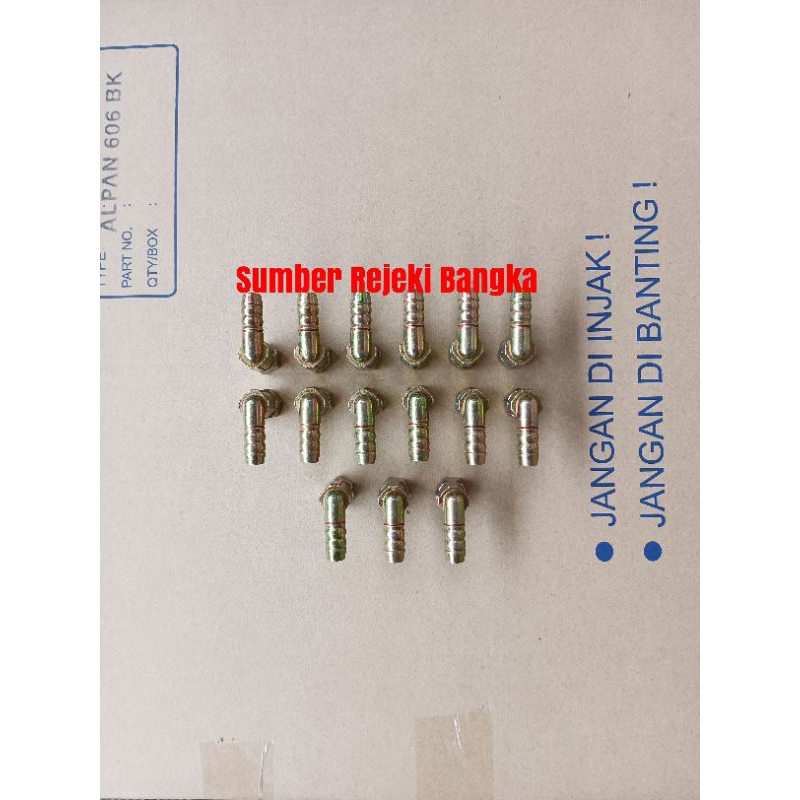 HOSE END / NEPEL SELANG KOMPOR RINNAI RI-4 RSP/RI-4RSP / RI-2 RSP/RI-2RSP