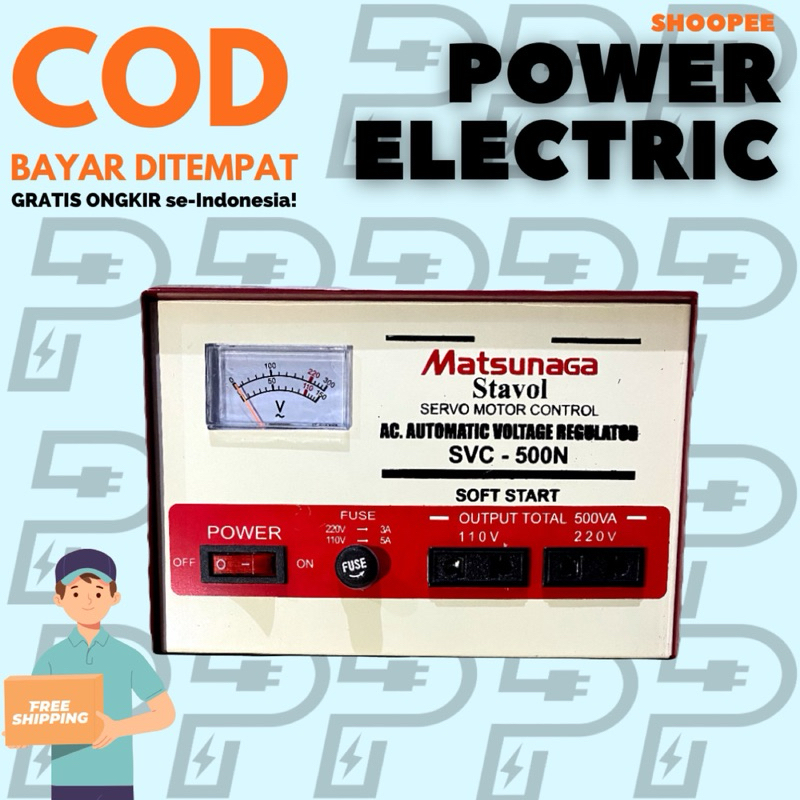STAVOL STABILIZER MATSUNAGA 500Watt