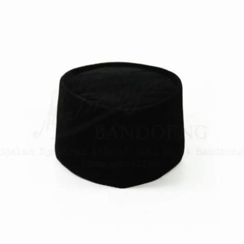 Songkok Nasional dan Songkok Susun Nasional warna hitam polos non ac