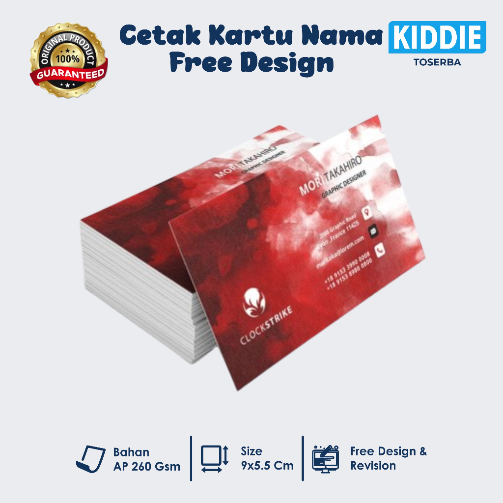 

CETAK KARTU NAMA CUSTOM FREE DESIGN
