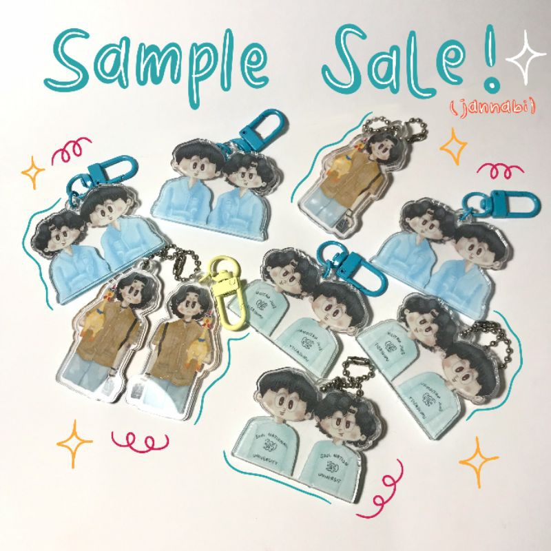 sample sale (keychain eaj, day6, jannabi)