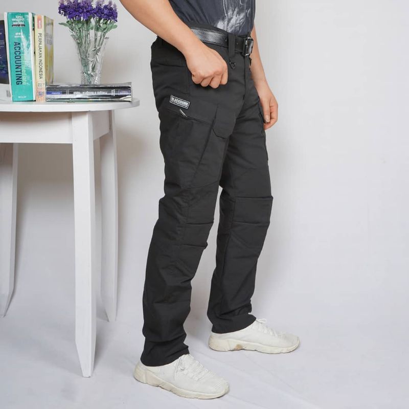 Celana tactical panjang cargo lapangan/gunung pria wanita