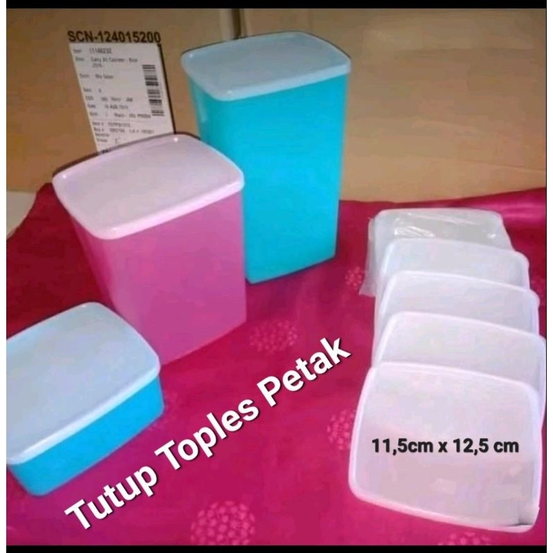 Tutup Toples Petak Tupperware