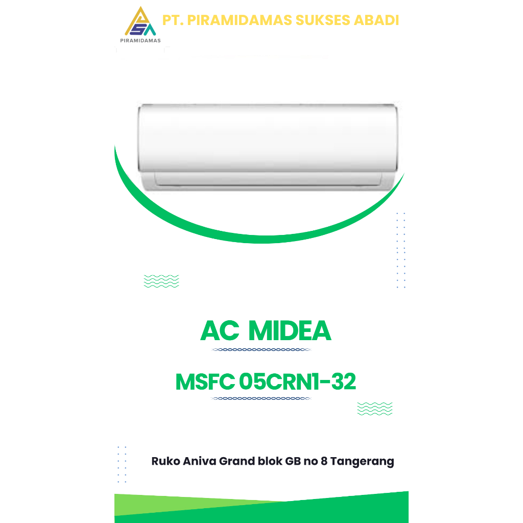 AC MIDEA 0,5PK MSFC 05CRN1-32 STANDARD
