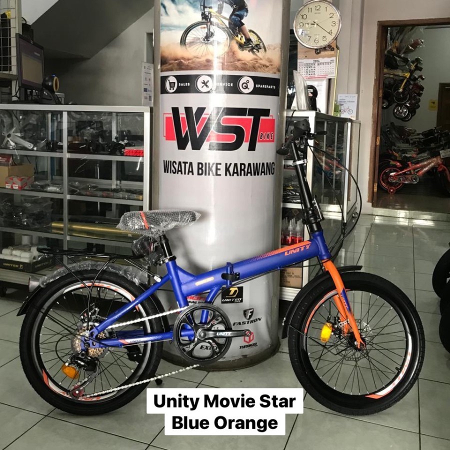 SEPEDA LIPAT ANAK DEWASA 20 UNITY MOVIE STAR TERBARU TERMURAH