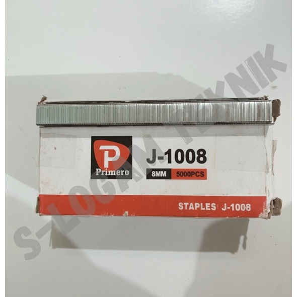 

Isi Staples Gun Tacker J-1008 8 x 10 mm PRIMERO Refill Paku Tembak Air Nailer