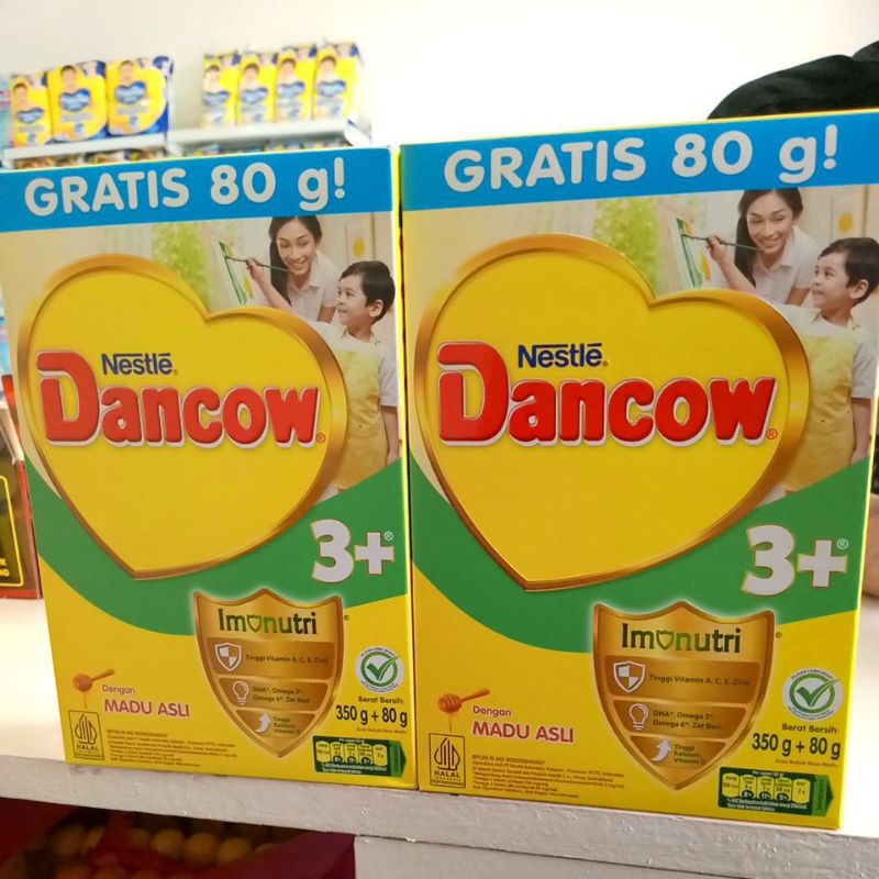 

DANCOW 3+ MADU ASLI 350+80gr