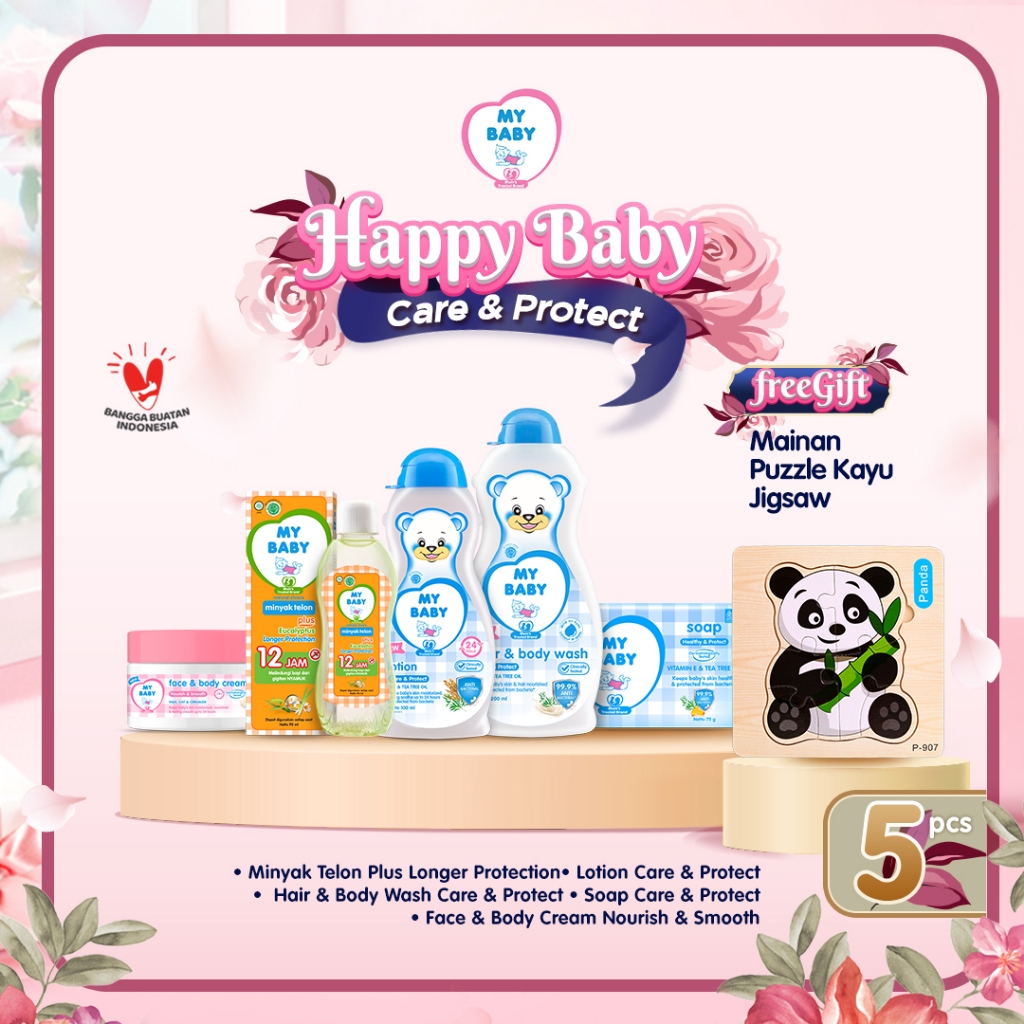 My Baby Special Package Happy Baby - Care &amp; Protect