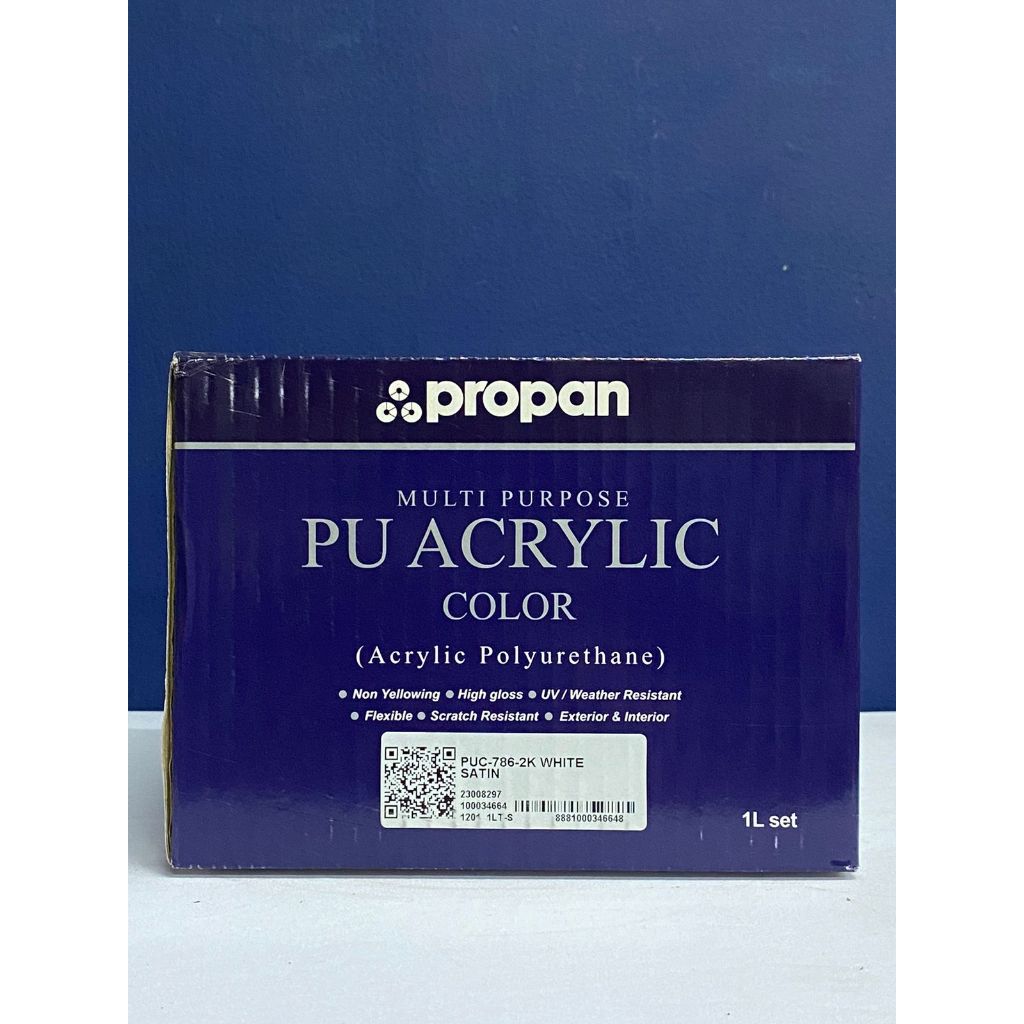 Cat Duco PU/Cat Multipurpose/Propan PU Acrylic Color PUL-765 Clear/PUC-786 White