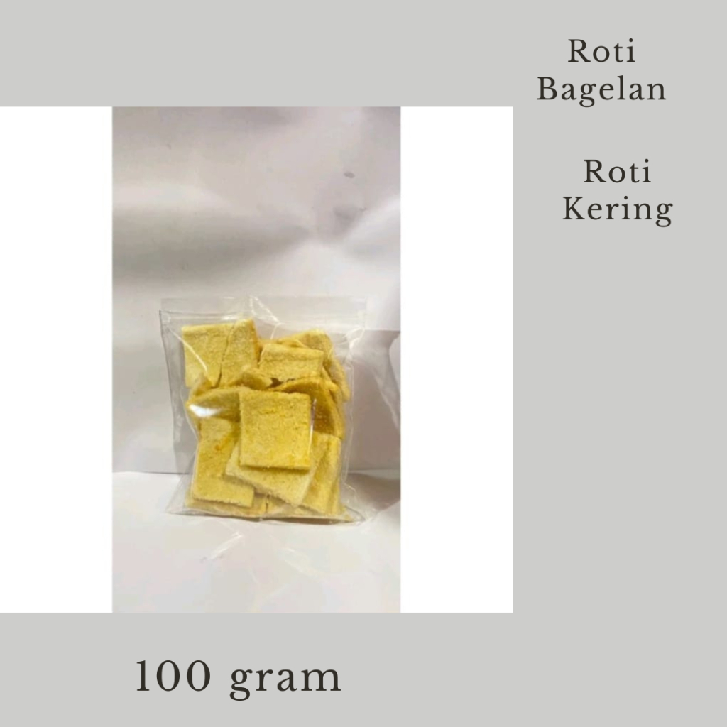 

Roti Bagelan , Roti Kering 100 Gram