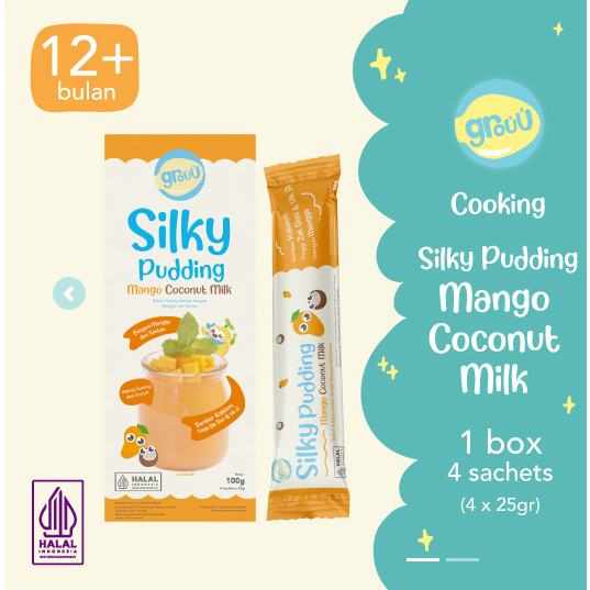 

Silky Pudding Mango Coconut Milk