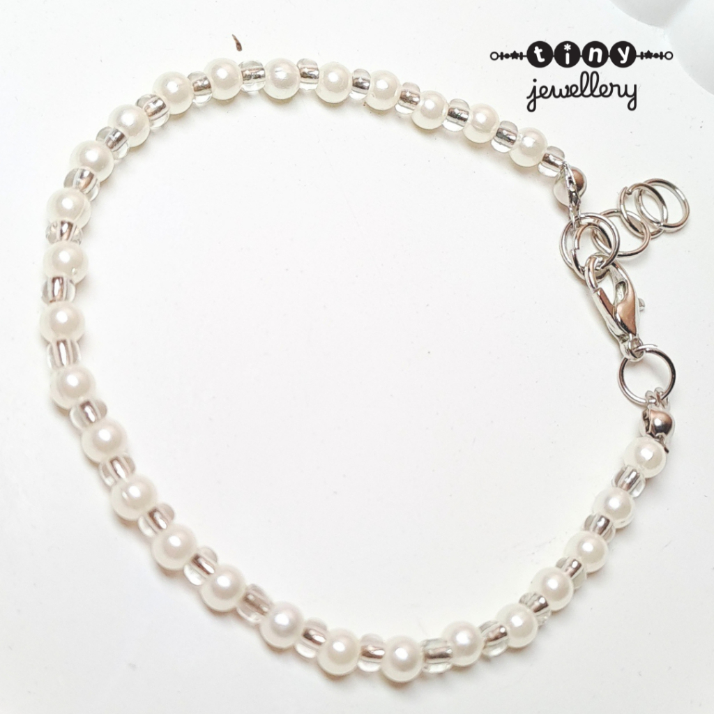 Gelang Mutiara Putih | Gelang Manik Mutiara | Manik Bracelet