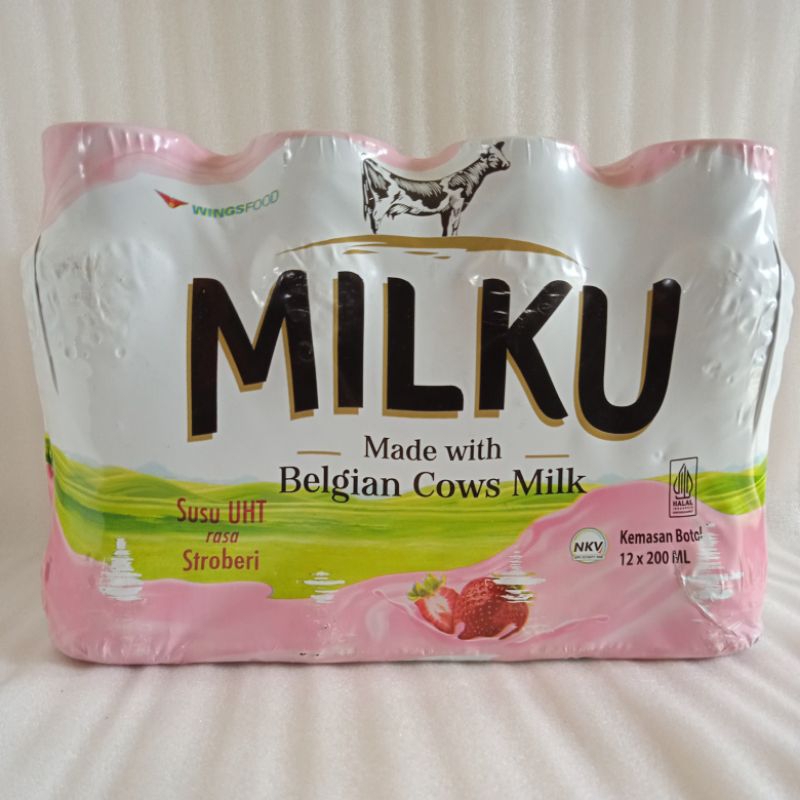 

Milku susu UHT 12× 200 ml