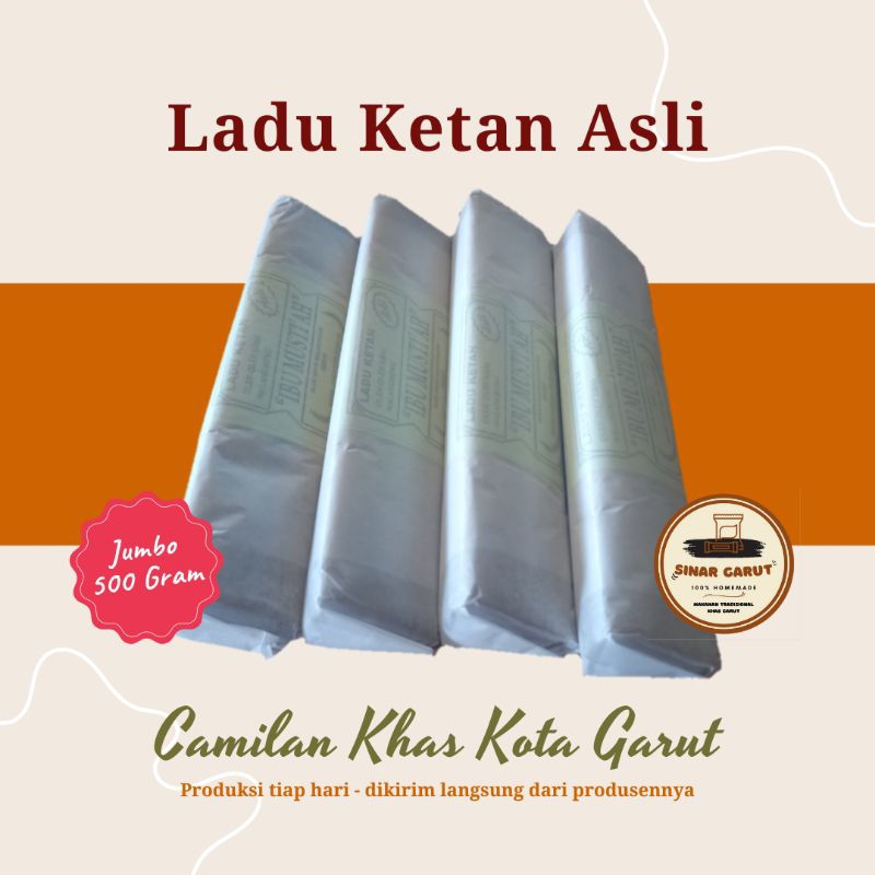 

Ladu Ketan Jumbo - 500 gram - Camilan Khas Kota Garut