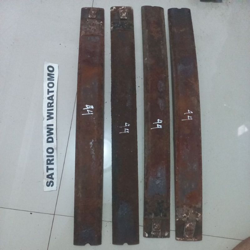 per jeep willys gen 2 panjang 43cm sampai 44cm tanpa lubang