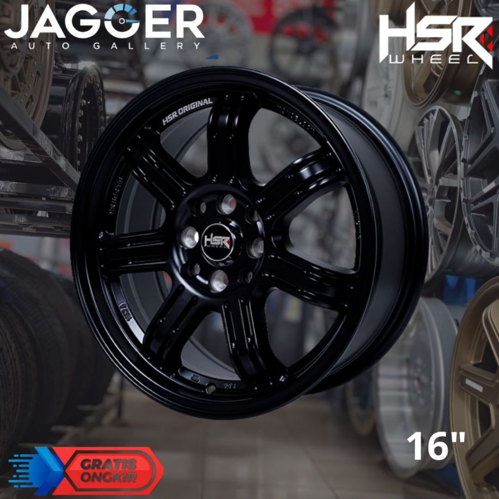 velg mobil brio, jazz, yaris, avanza, xenia, kijang ring 16 murah HSR SIAK