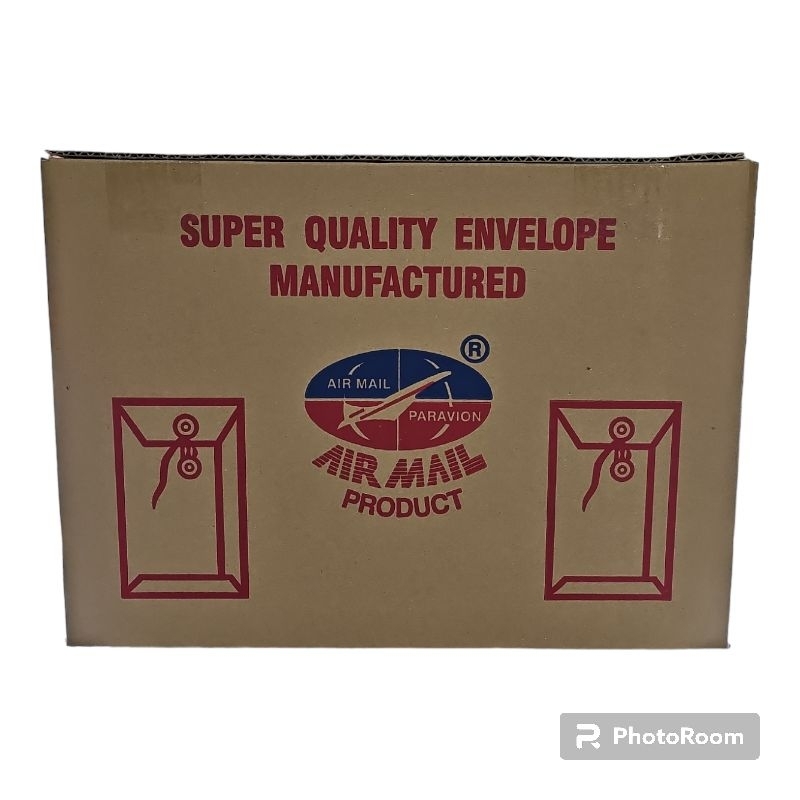 

Amplop Coklat Tali AIRMAIL (50 Pc)