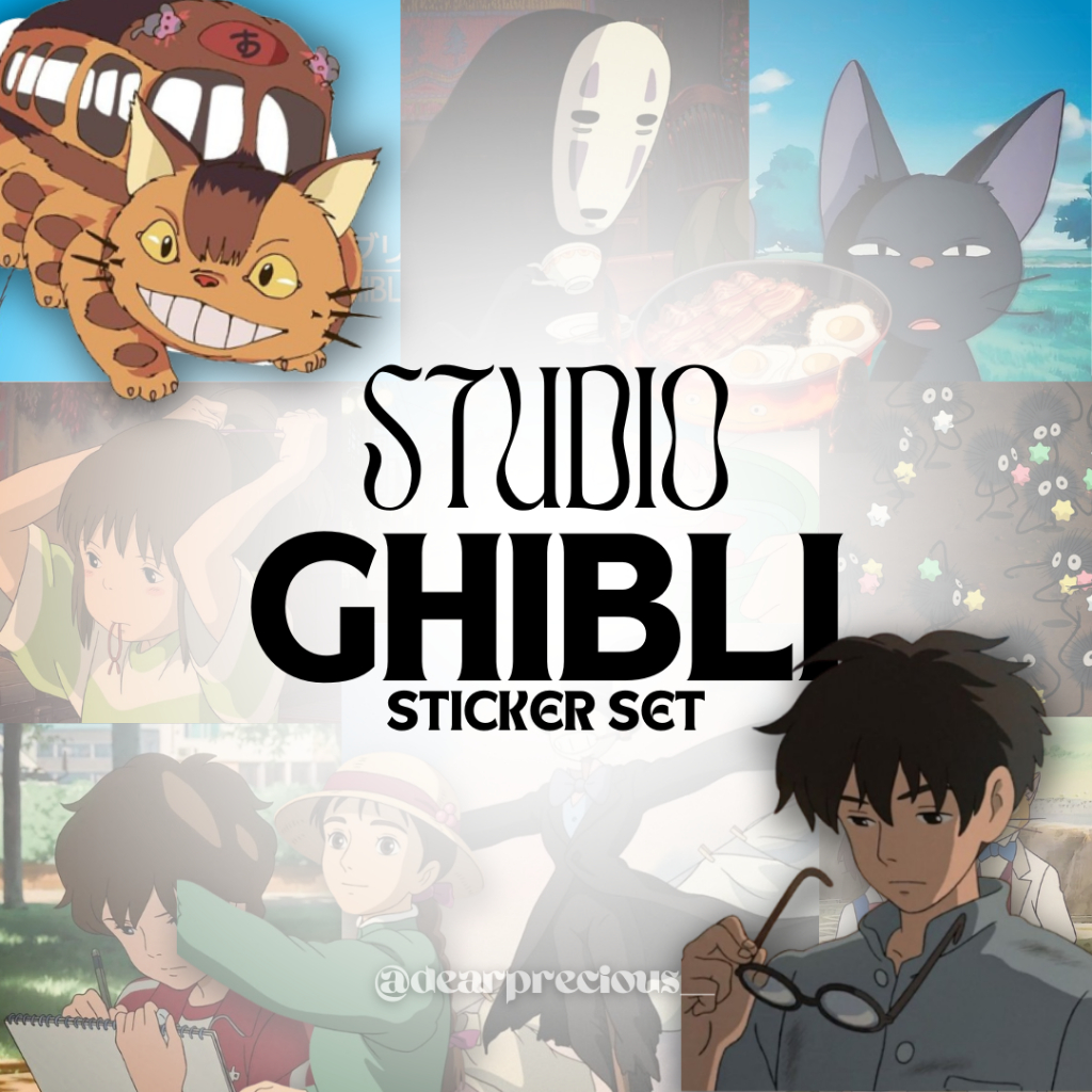 

Studio Ghibli Sticker Set