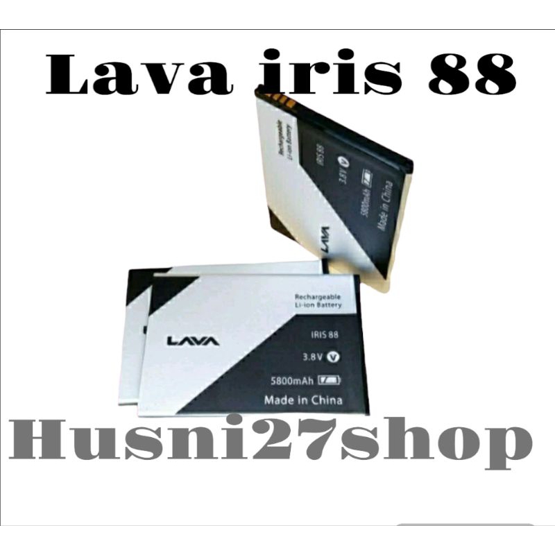 Baterai batre battery lava iris 88 LBP13000045 lava iris 88 lite  Original Battery