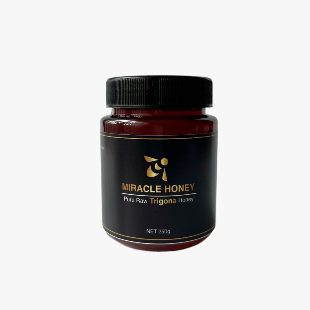 

Madu MIRACLE Honey Pure Raw Trigona Honey - 100% Madu asli