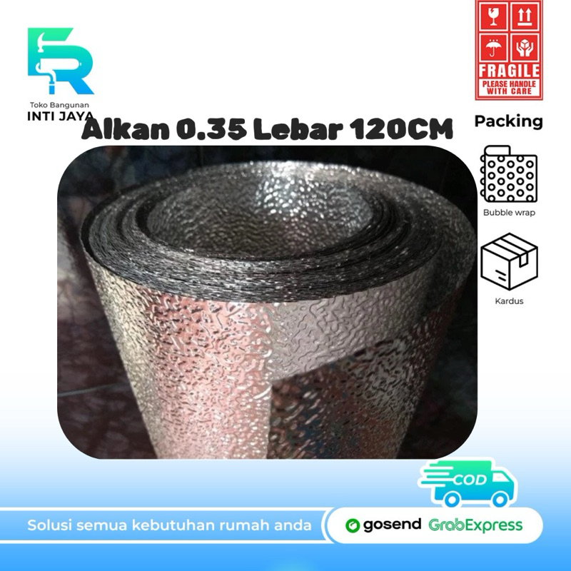 Alkan Polos 0.35 Lebar 120CM Kulit Jeruk / MTR