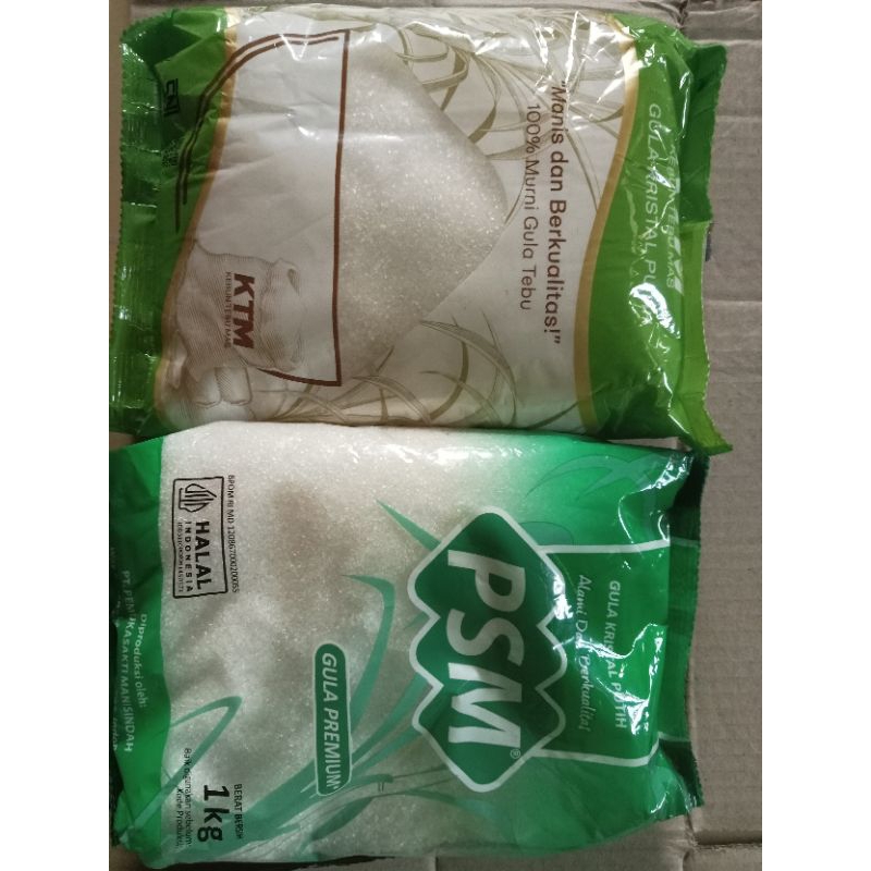 

Gula kemasan 1kg SNI HALAL