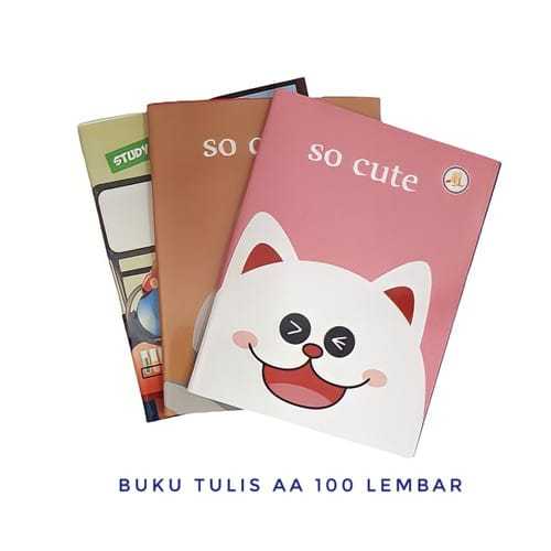 

Buku Tulis 100 Lembar Merk AA