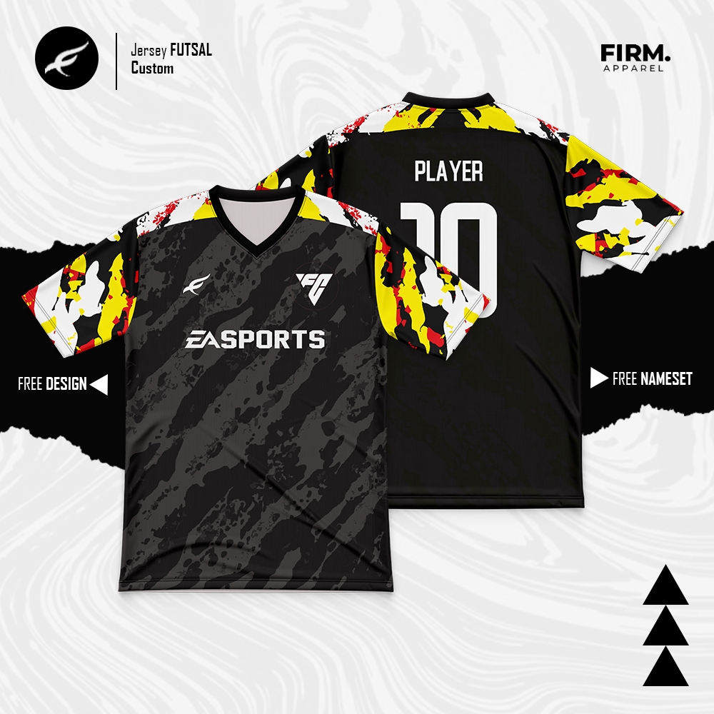 JERSEY E SPORT PES E FOOTBALL CUSTOM FREE NAMSET LOGO