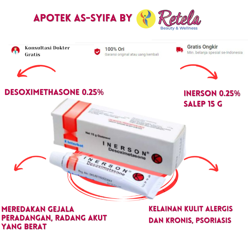 Inerson 0.25% Salep 15 g