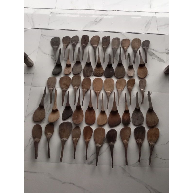 Centong Nasi Kayu Jati Barang Antik Kuno