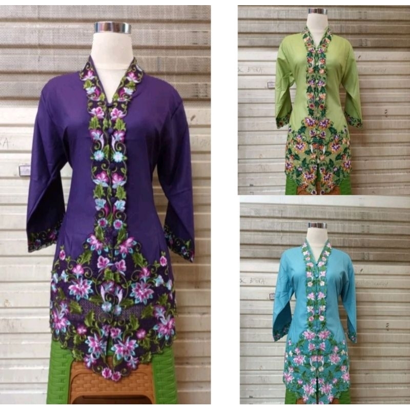 Kebaya encim none jakarta || kebaya lebaran tanah abang || kebaya encim modern || atasan