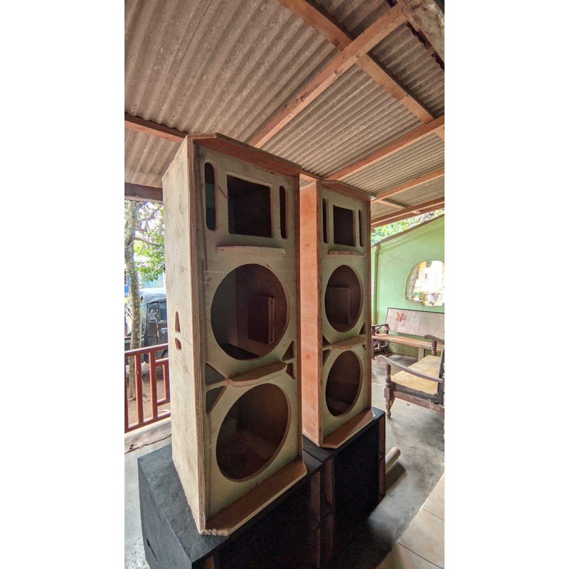 Box Speaker SR/Monitor 8/10/12/15inch Double Twetter SSE Audio Produk Berbahan triplek 18mm