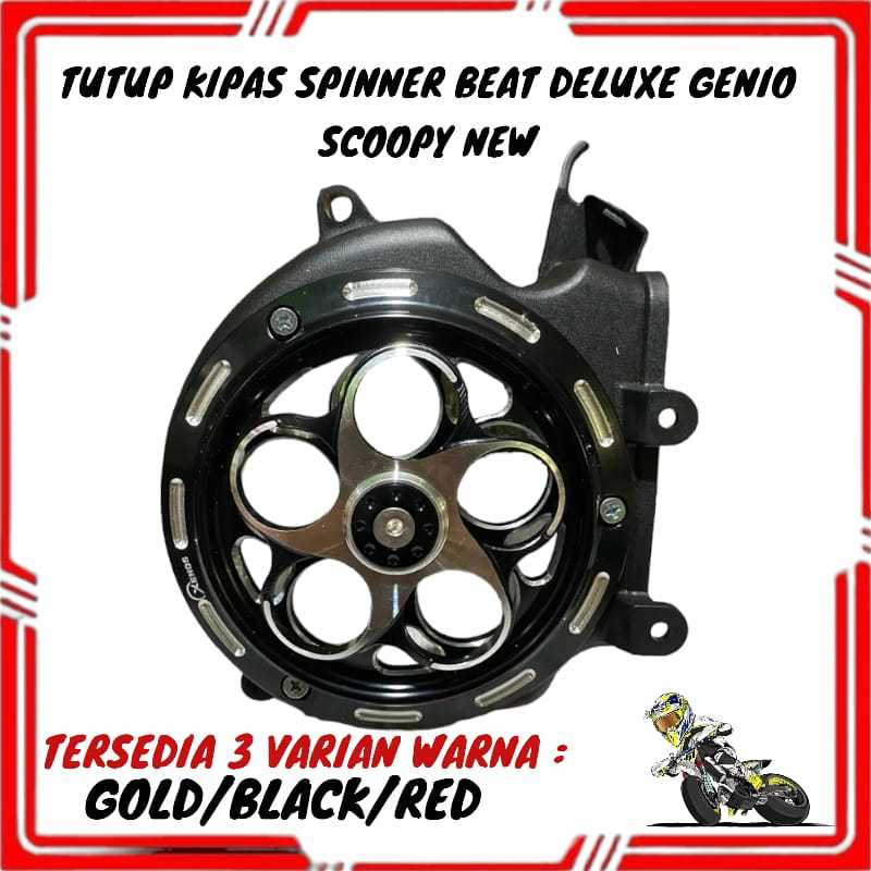 cover kipas spinner beat deluxe genio scoopy new cover fan kipas spinner muter dan tutup kipas beat 