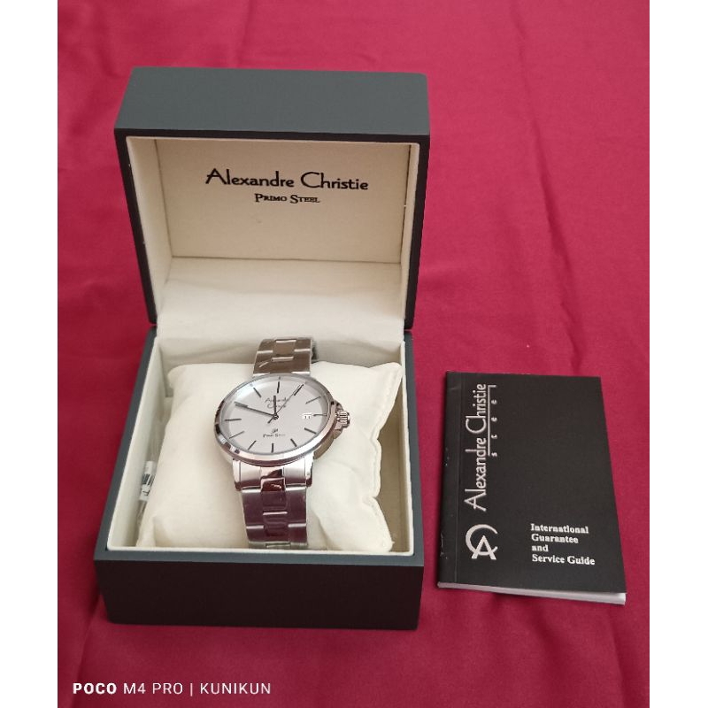 Alexandre Christie Primo Steel NEW