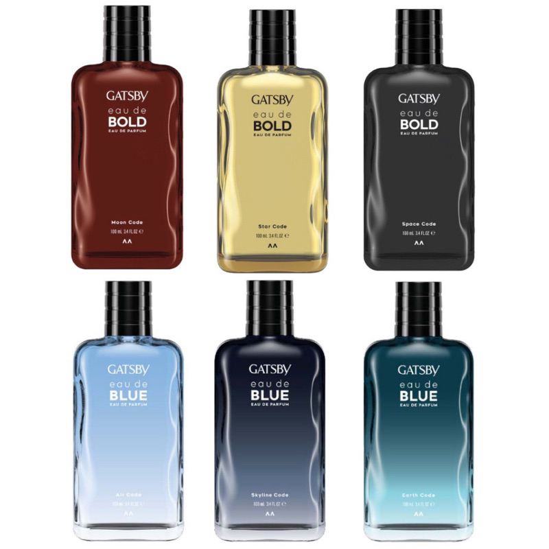 GATSBY EAU DE BLUE - EAU DE BOLD PARFUME 100 & 20 ML