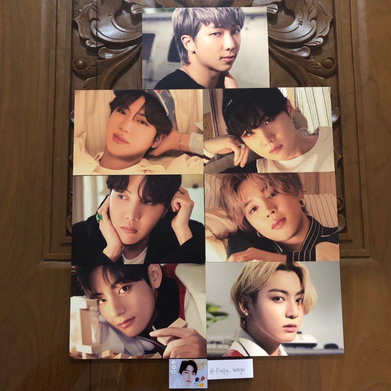 POSTCARD BTS THE BEST JAPAN JP OFFICIAL RM SEOKJIN SUGA YOONGI JHOPE HOBI JIMIN TAEHYUNG JUNGKOOK