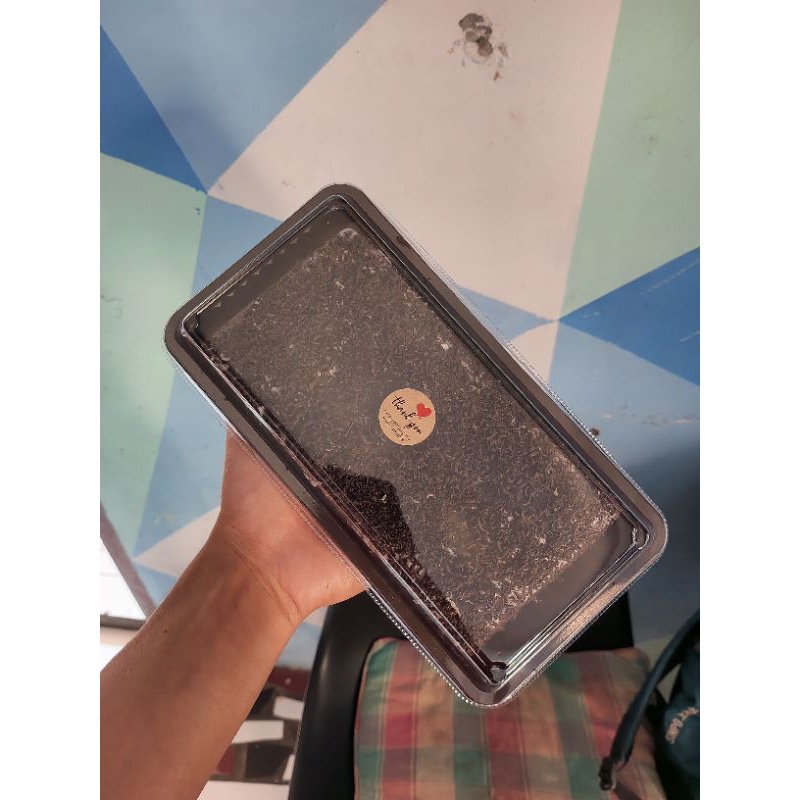 

brownies topping coklat