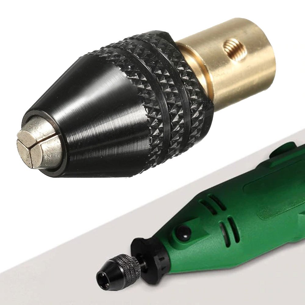 bisa cod Xzante kepala tuner cunner gerinda mini  Mata Bor Drill Chuck Bit Quick Change 0.3-3.5mm - 