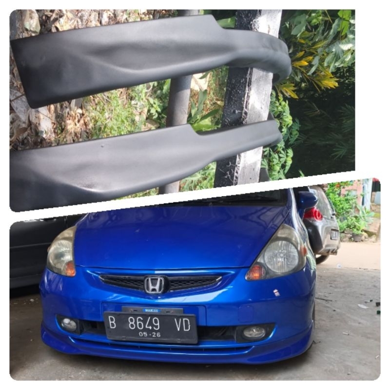 lips bemper depan jazz gd3 idsi vitec