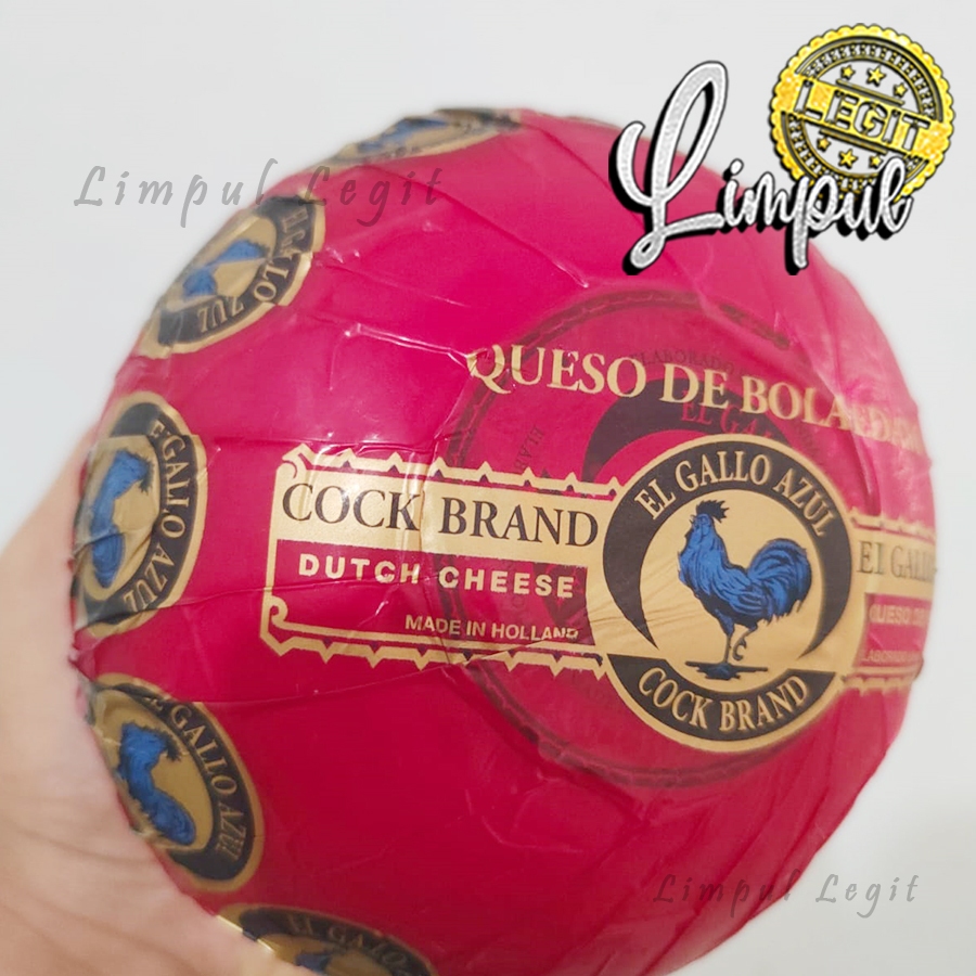 

Keju Edam Ayam Emas Bola Keju Apel Edam | 1 BALL BULAT UTUH | Premium Quality