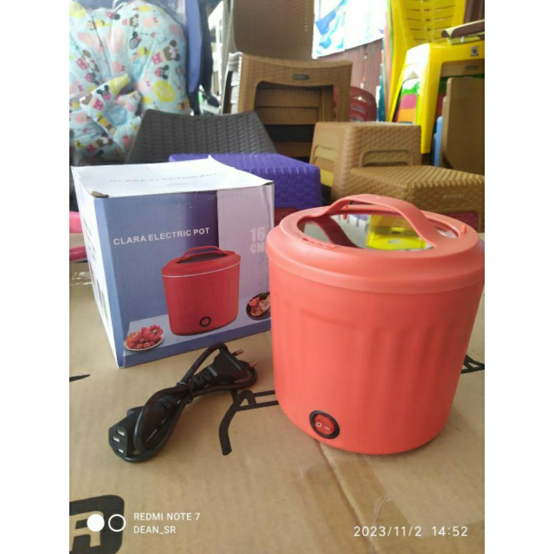 Shenar - Panci Clara Elektrik Panci Elektrik SerbagunaMini Rice Cooker Panci Listrik Serbaguna 1L / 