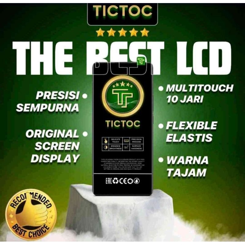 LCD TICTOC SAMSUNG A02 CORE 2019~A260 BLACK