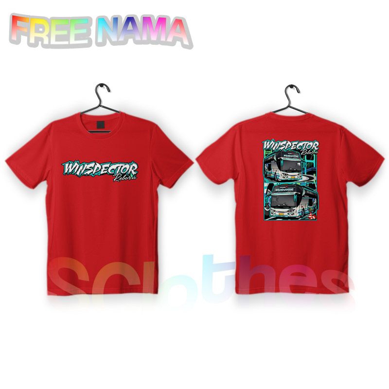 Baju Anak Bis Winspector Kaos Anak Busmania Winspector Reborn