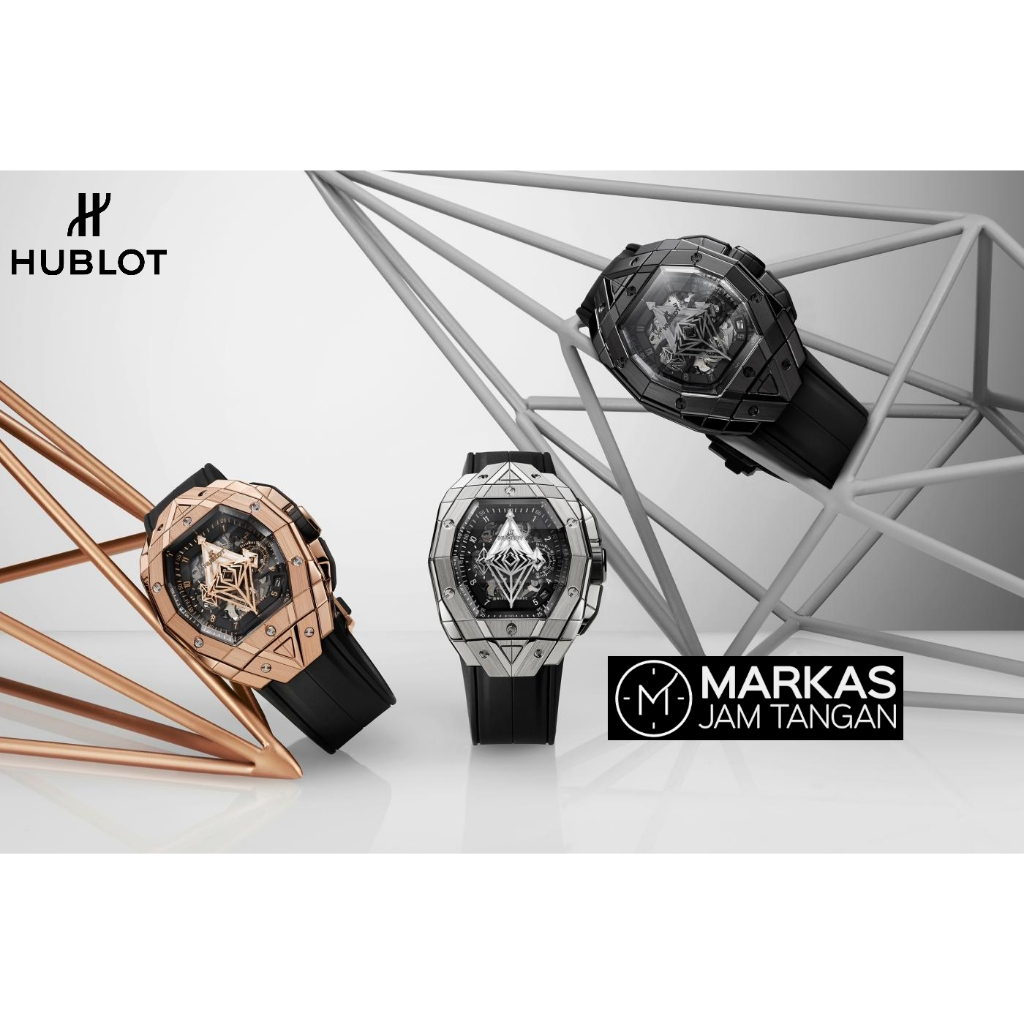 BEST SELLER Jam Tangan Pria - Jam Tangan Cowok - Arloji LUXURY HUBLOT PREMIUM Spirit Big Bang Sang B