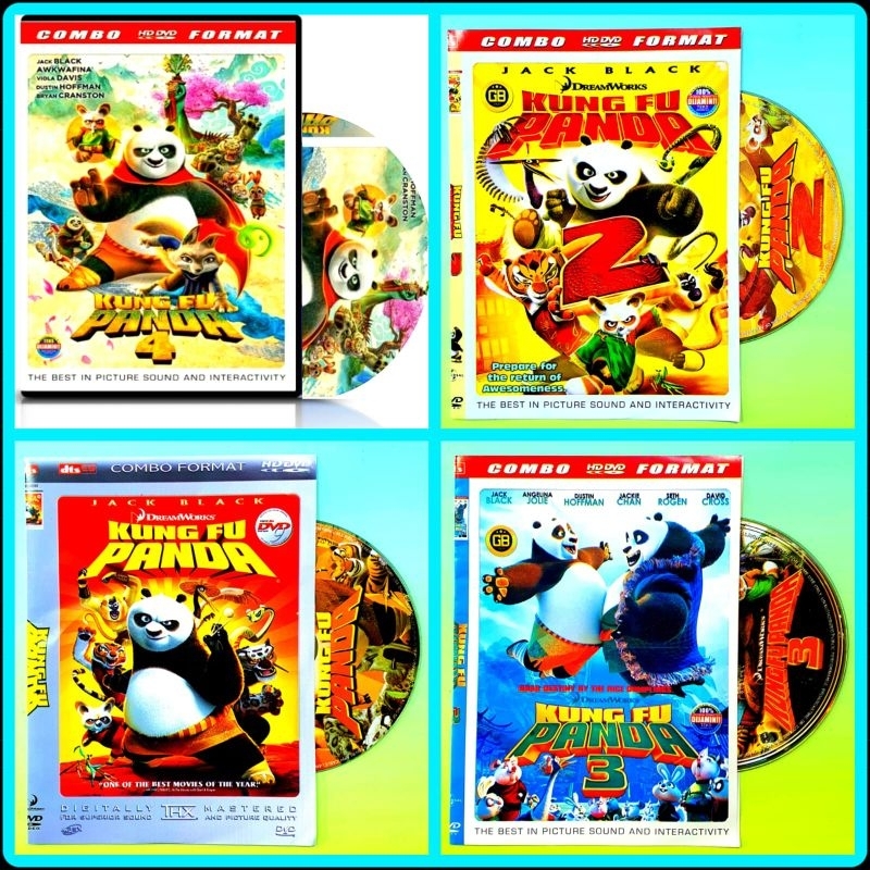 KASET FILM KUNGFU PANDA-FILM CARTOON KUNGFU PANDA 4-KASET FILM KUNGFU PANDA 3-KASET KUNGFU PANDA 4-F