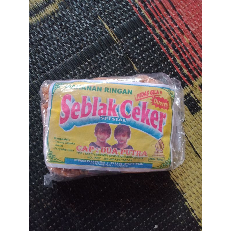 

Jajanan Pedas seblak ceker 200gr