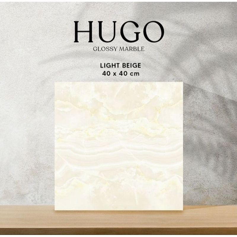 Keramik Lantai Motif Marmer Picasso Hugo Light 40x40 kw 1