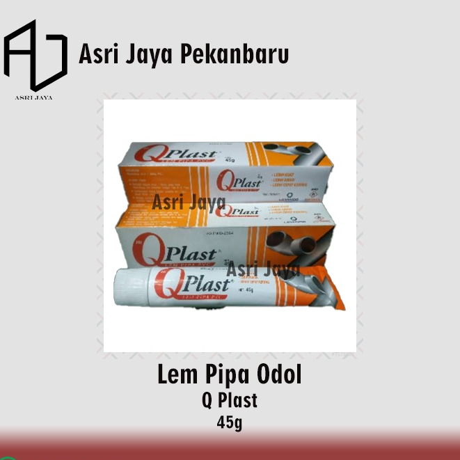 Lem Pipa PVC Q Plast QPlast Odol 50g