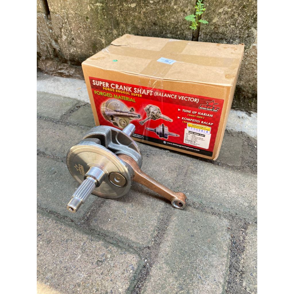 KRUK AS BANDUL POROS ENGKOL HONDA TIGER 68.2 MM BRT// AS CRANKSHAFT HONDA TIGER 68.2 MM BRT